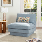 Montyne Linen Armless Chair