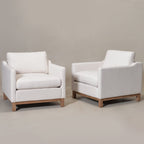 Albert Premium Linen Armchair
