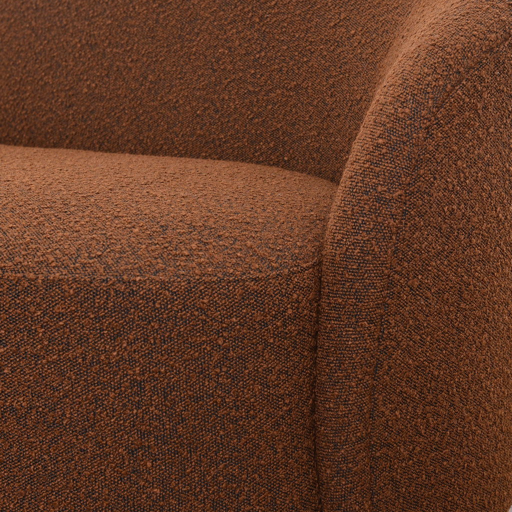 Everitte Bouclé Loveseat Sofa