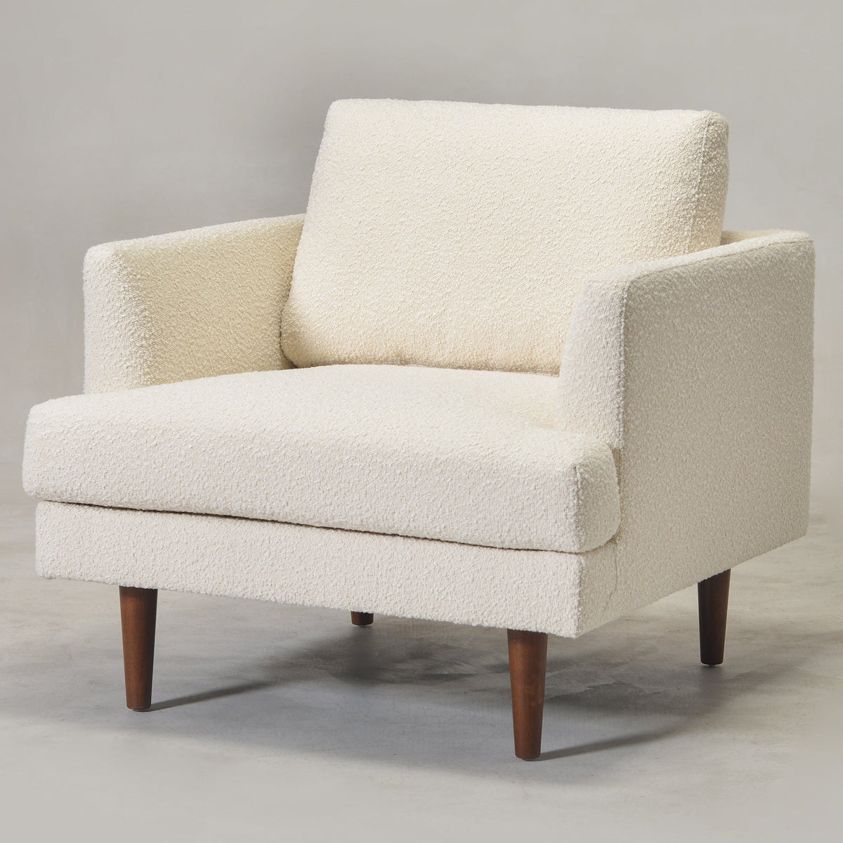Samuel Tapered Bouclé ArmChair
