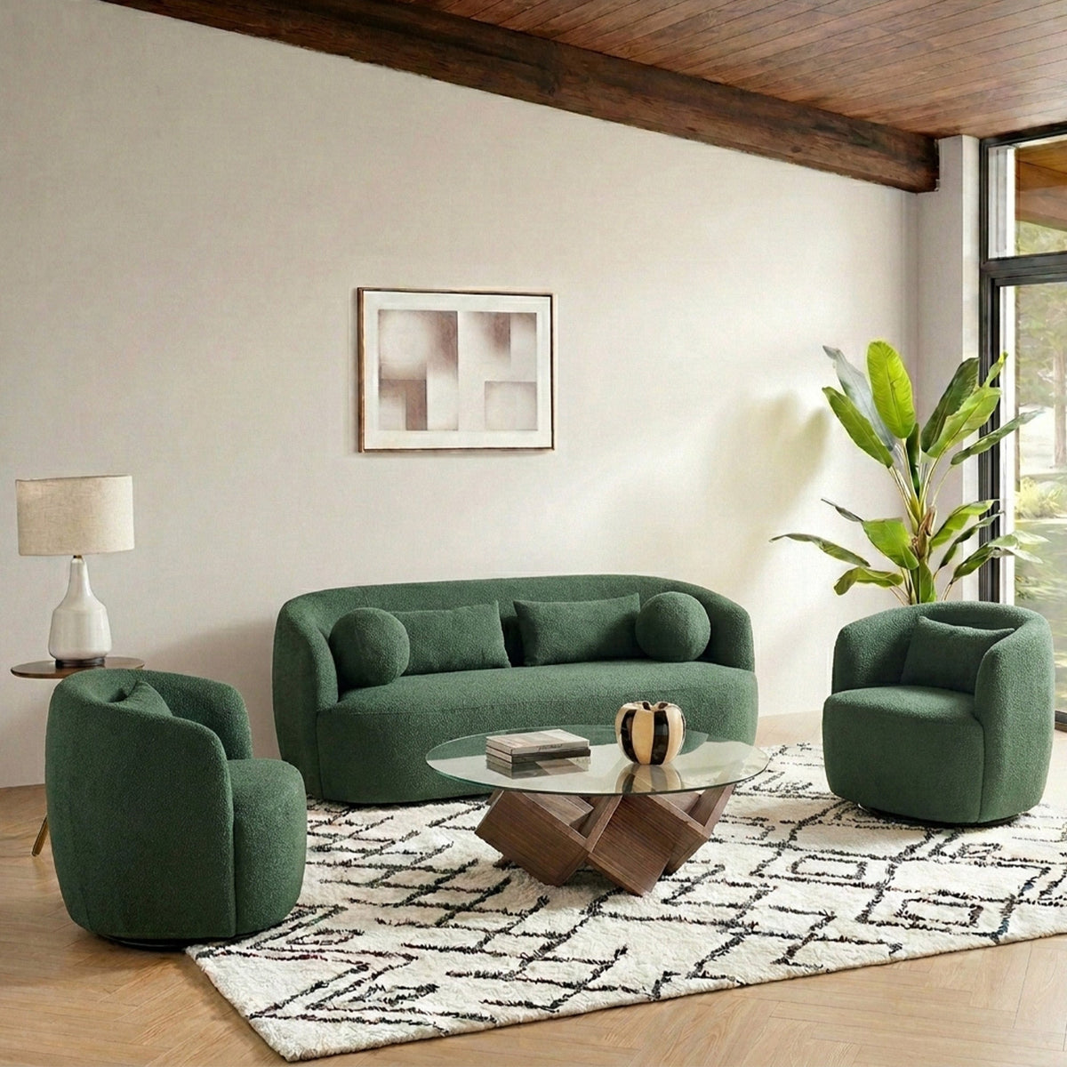 Ashlie Bouclé Loveseat