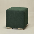 Ida Bouclé Square Ottoman