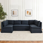 Nelly Slipcover Performance Dining Banquette