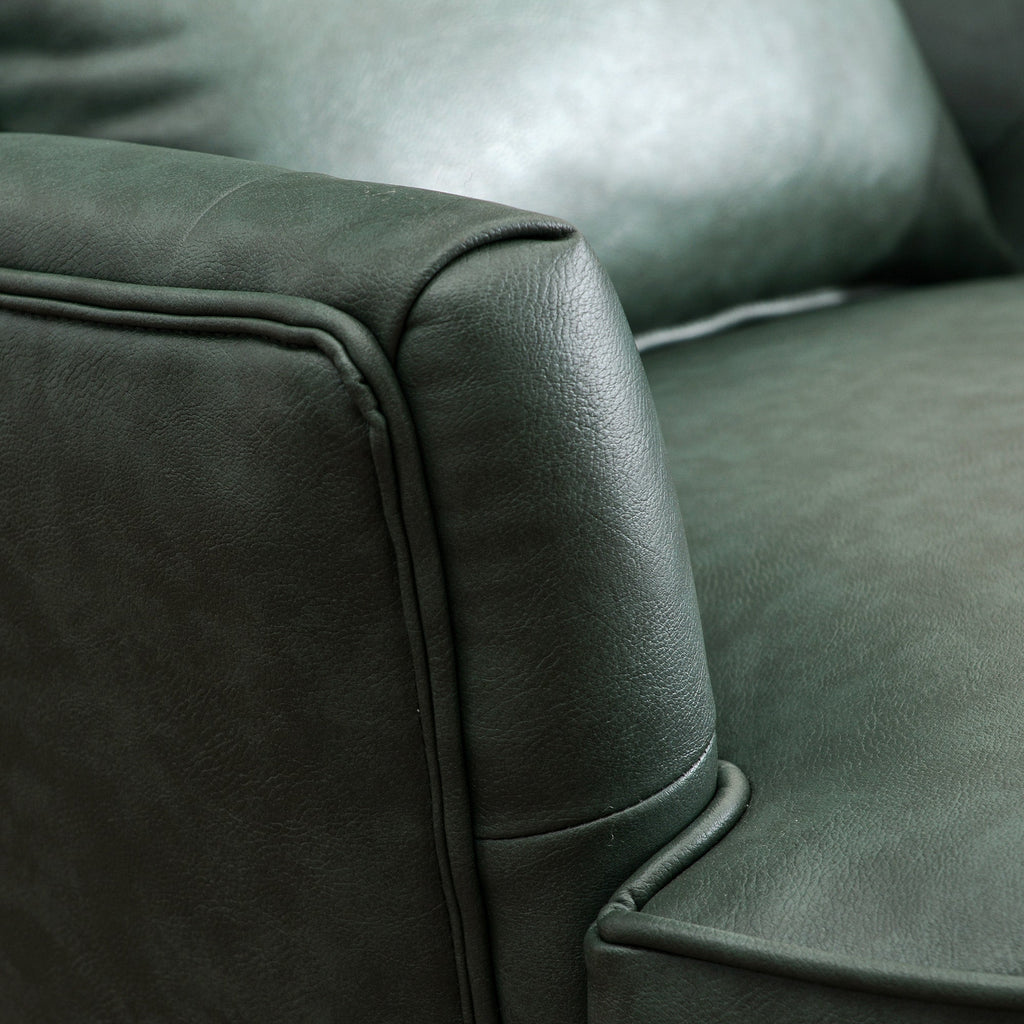 Letitia Faux Leather Wingback Chair