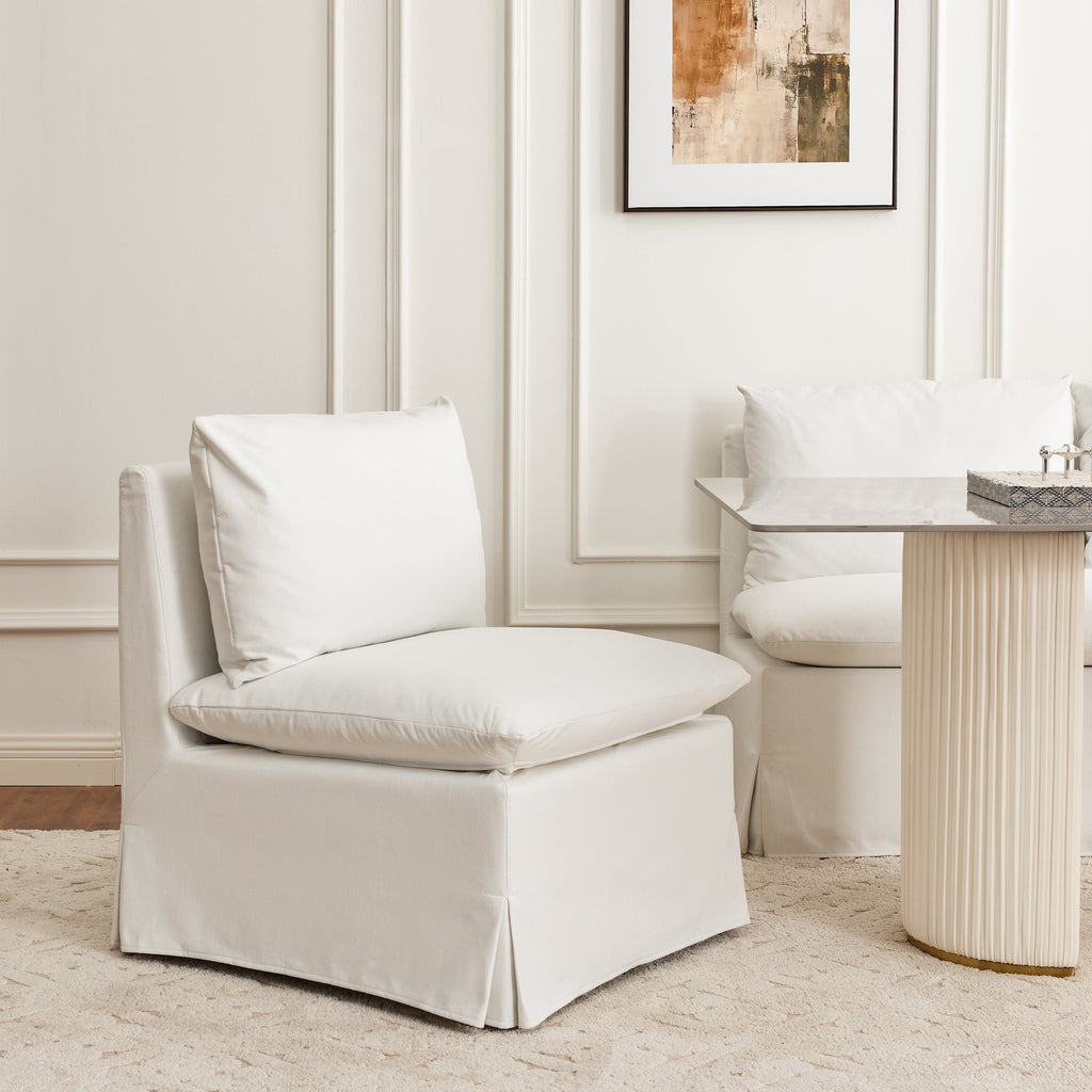 Nelly Slipcover Performance Dining Banquette