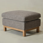 Albert Premium Linen Ottoman