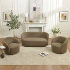 Everitte Bouclé Loveseat Sofa