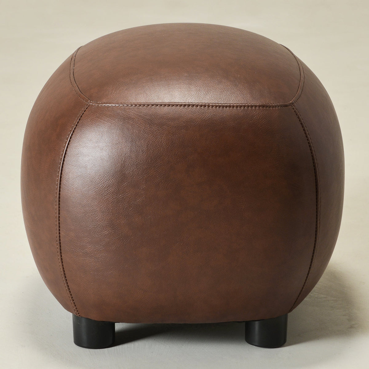 Elmer Faux Leather Ottoman
