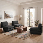 Montyne Bouclé Armless Chair