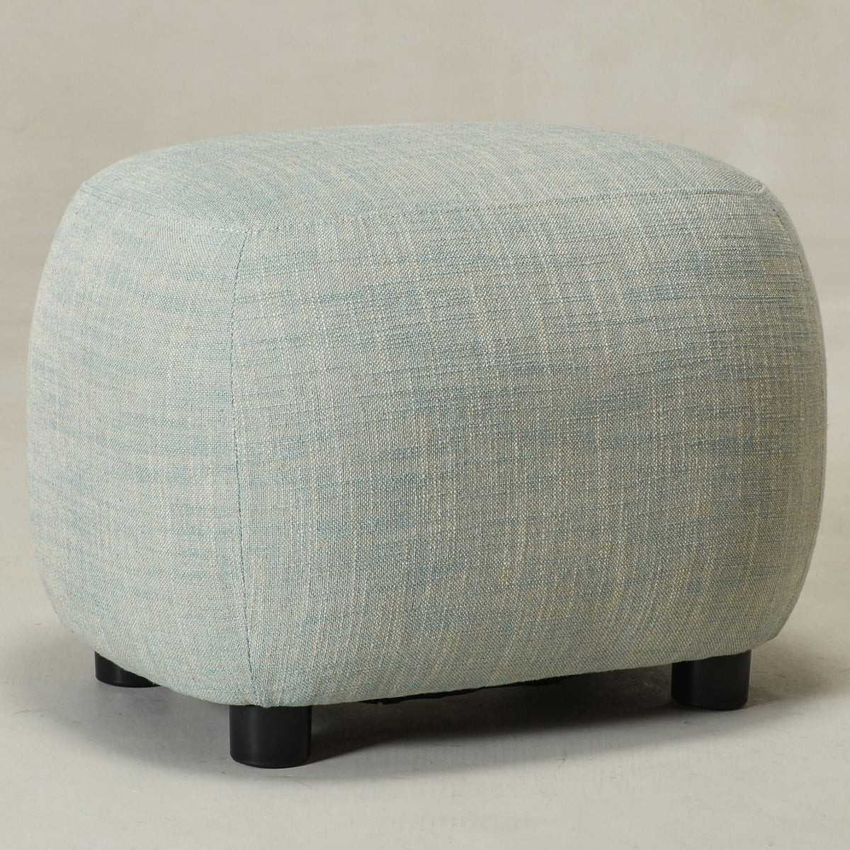 Elmer Linen Ottoman