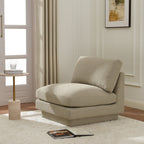 Montyne Bouclé Armless Chair