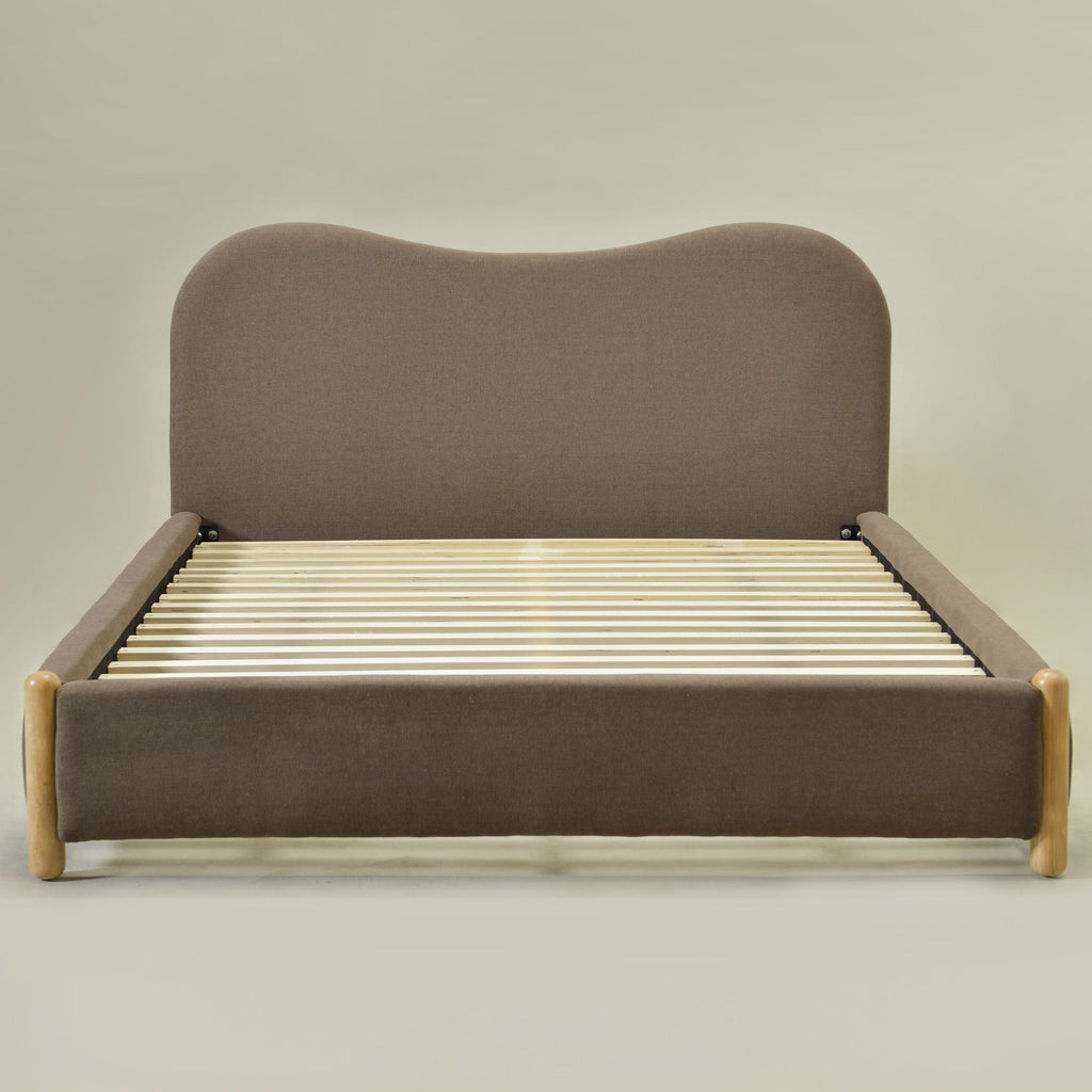 Dorothy Linen Platform Bed