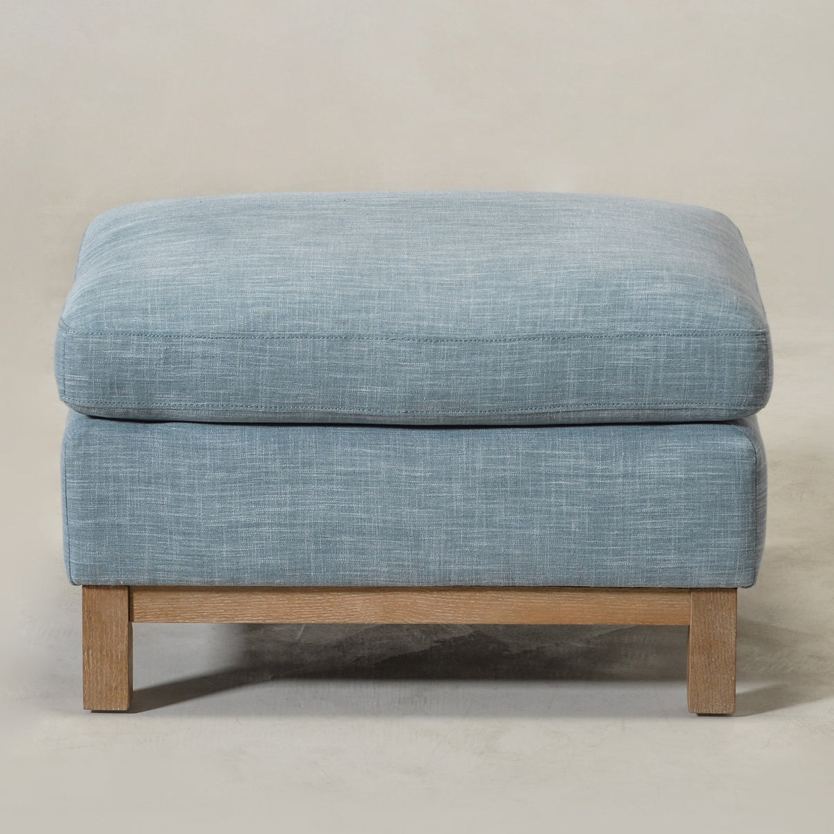 Albert Premium Linen Ottoman