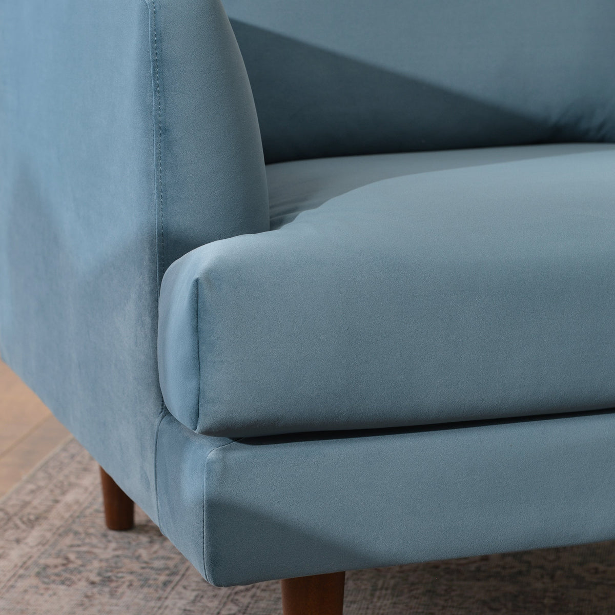 Samuel Tapered Velvet ArmChair