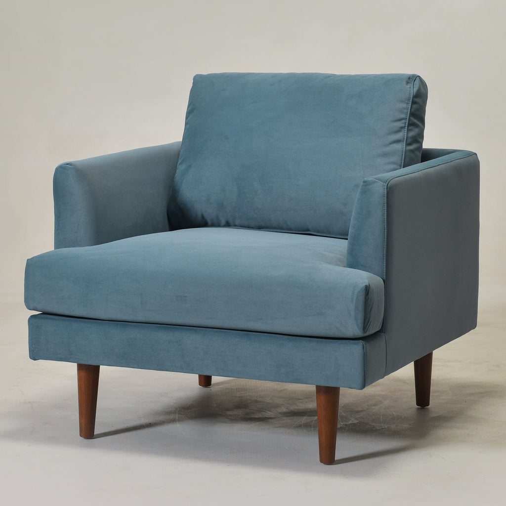 Samuel Tapered Velvet ArmChair