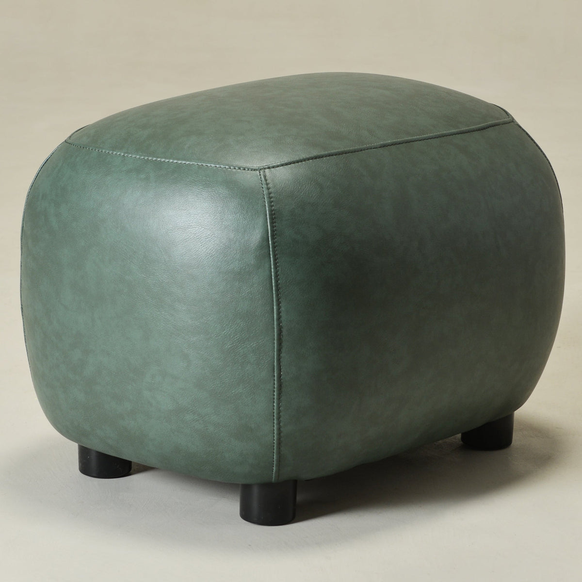 Elmer Faux Leather Ottoman