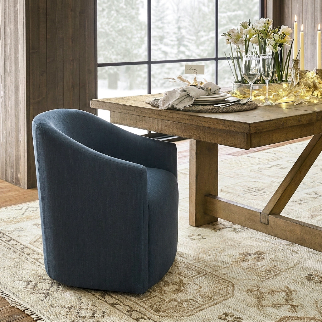 Rafa Performance Linen Dining Chair