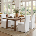 Diane Performance Dining Side Chair with Casters