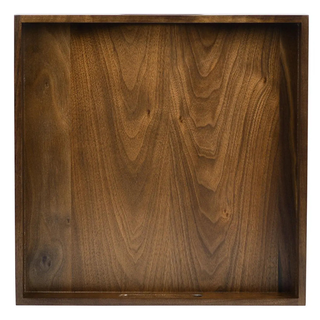 Teratect Square Black Walnut Serving Tray