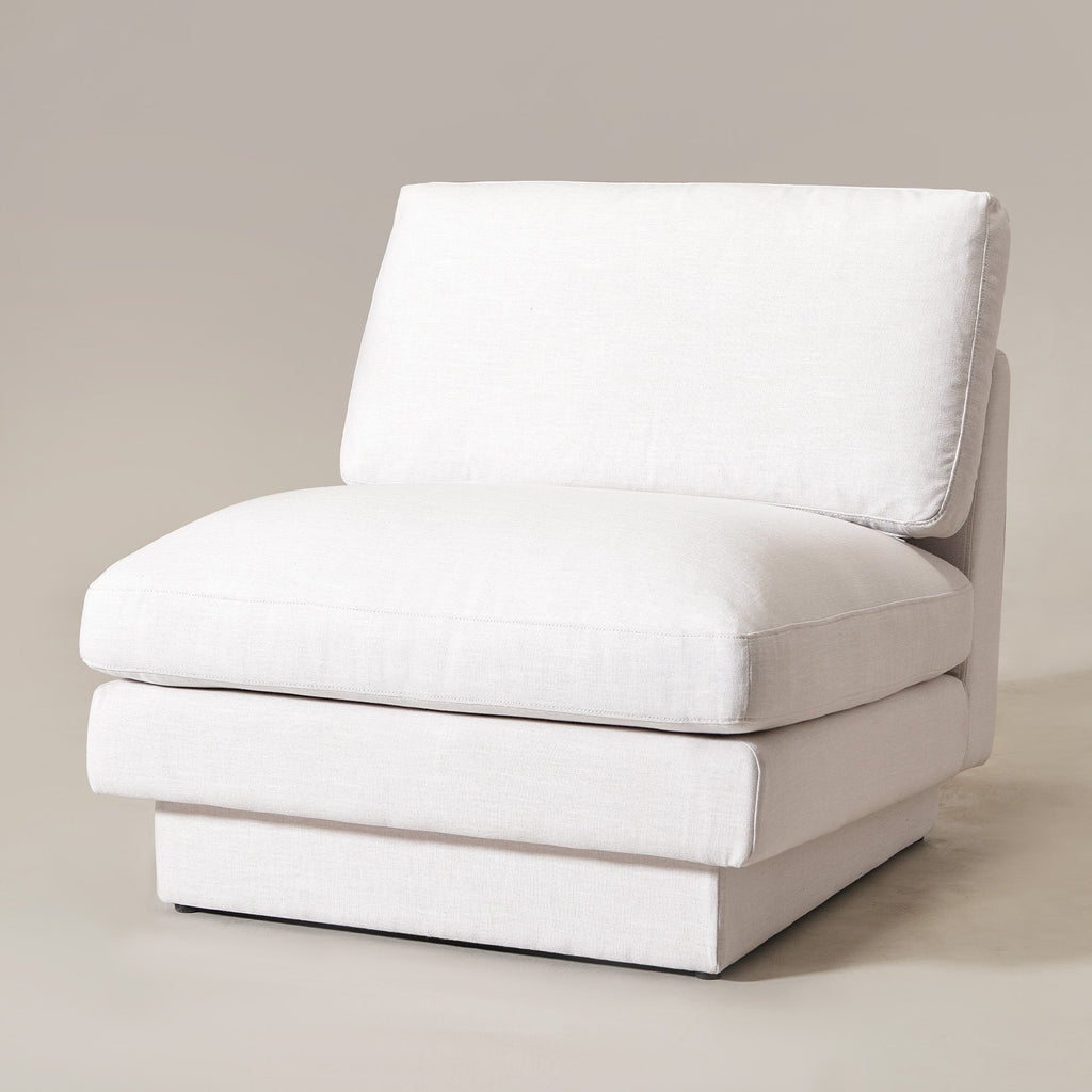 Montyne Linen Armless Chair