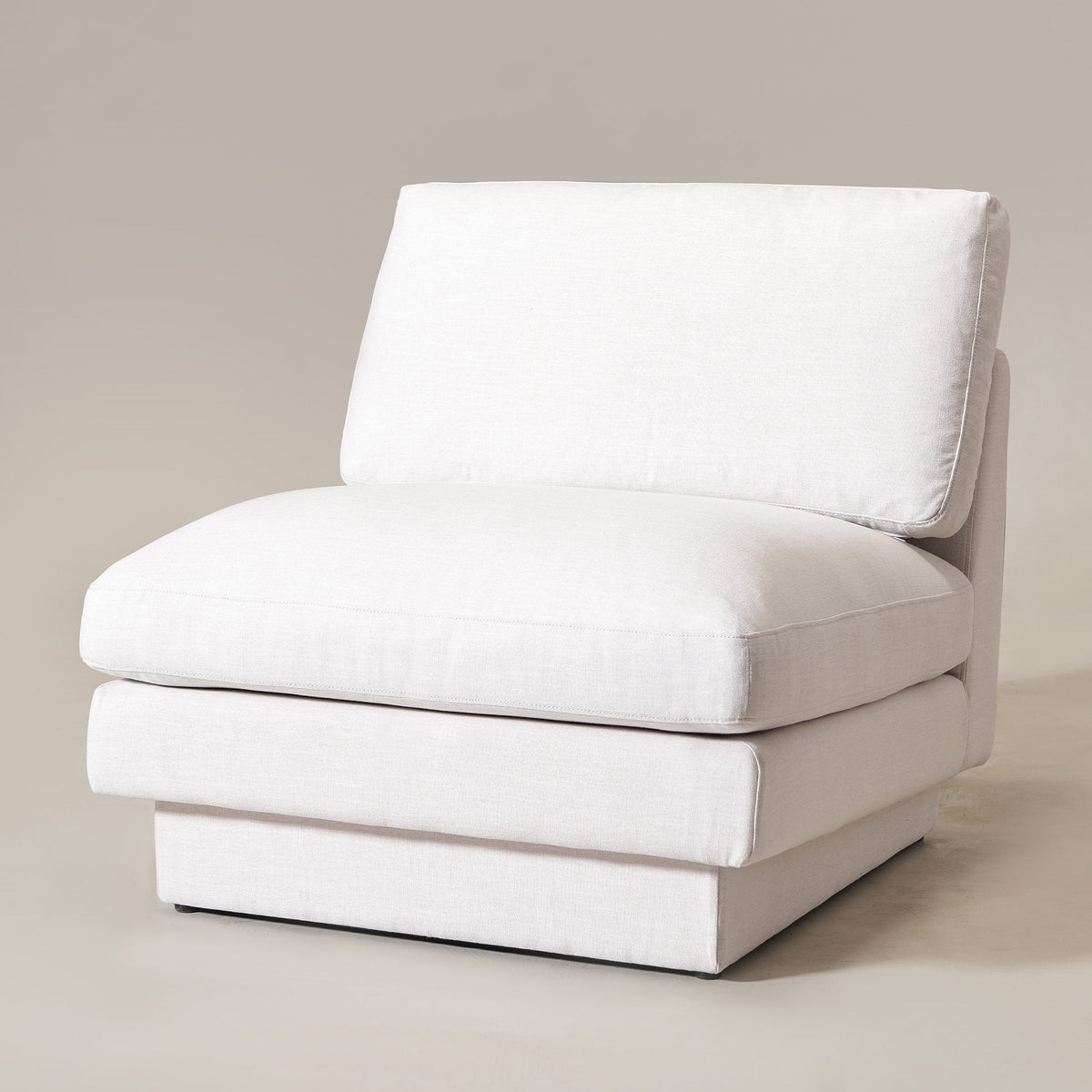 Montyne Linen Armless Chair