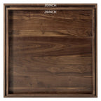 Teratect Square Black Walnut Serving Tray