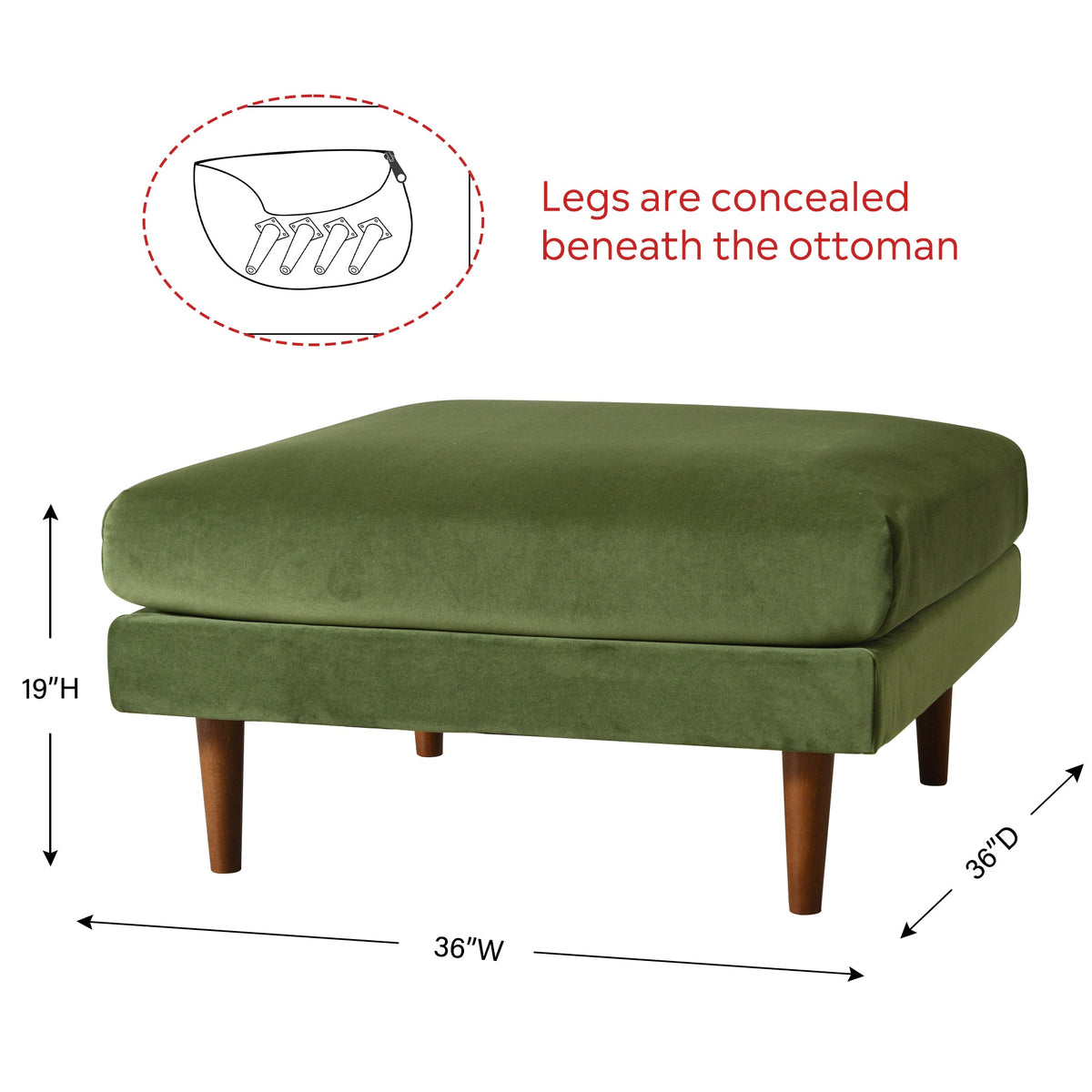 Samuel Upholstered Ottoman
