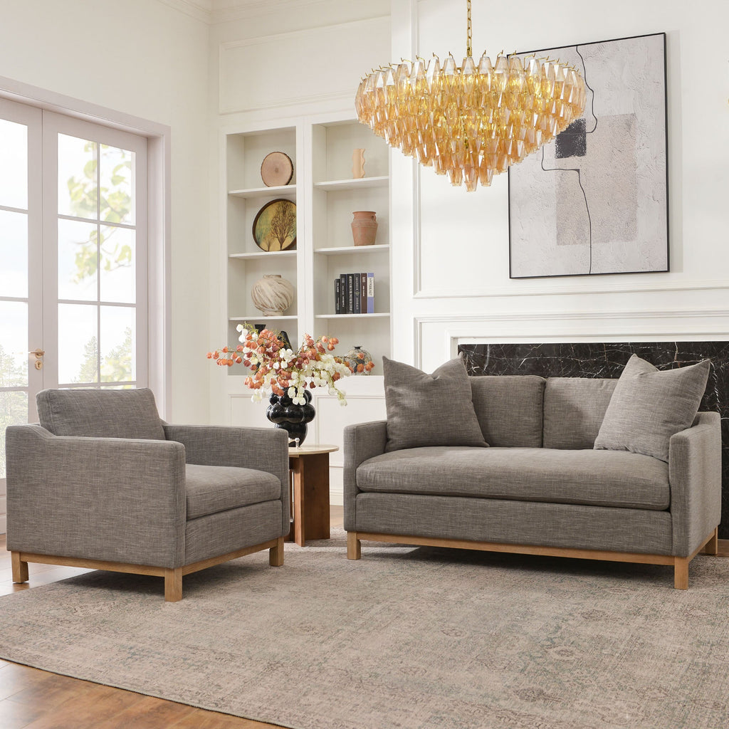 Albert Premium Linen Armchair