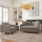 Albert Premium Linen Armchair