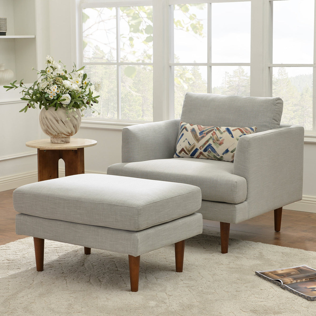 Samuel Upholstered Ottoman