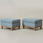 Albert Premium Linen Ottoman