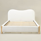 Dorothy Linen Platform Bed