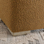 Ida Bouclé Square Ottoman