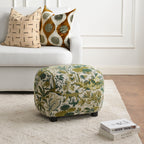 Teratect Exclusive | Elmer Embroidered Fabric Ottoman