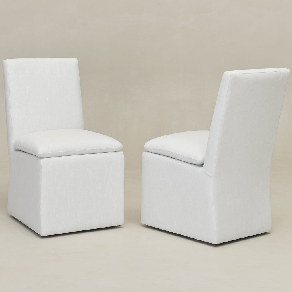Diane Performance Dining Side Chair with Casters