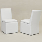 Diane Performance Dining Side Chair with Casters