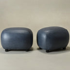 Elmer Faux Leather Ottoman