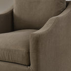 Charles Slipcover Swivel Barrel Chair