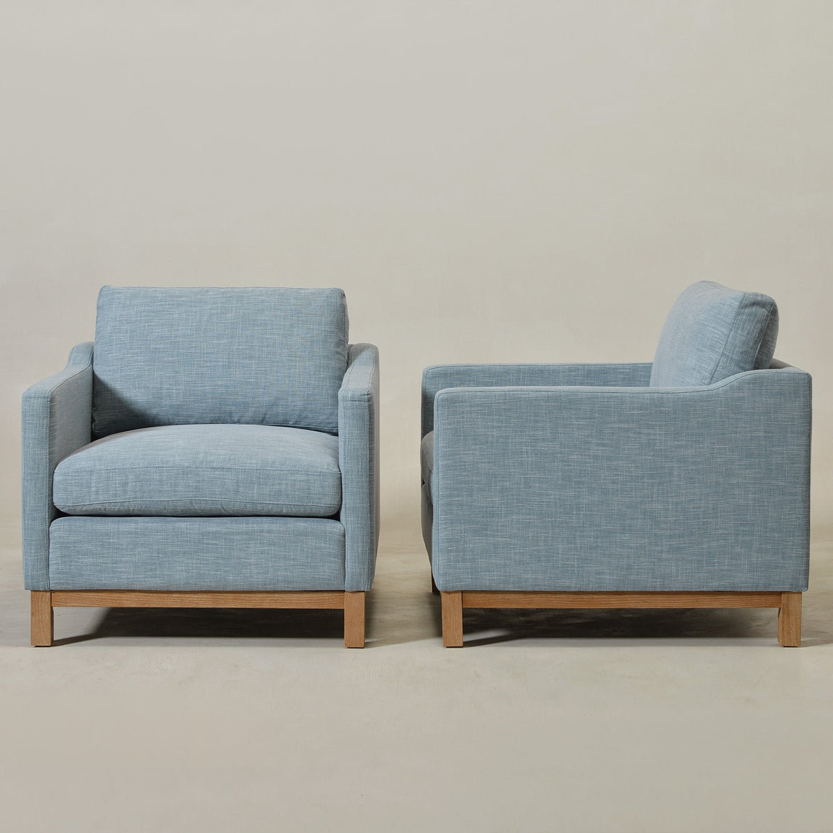 Albert Premium Linen Armchair