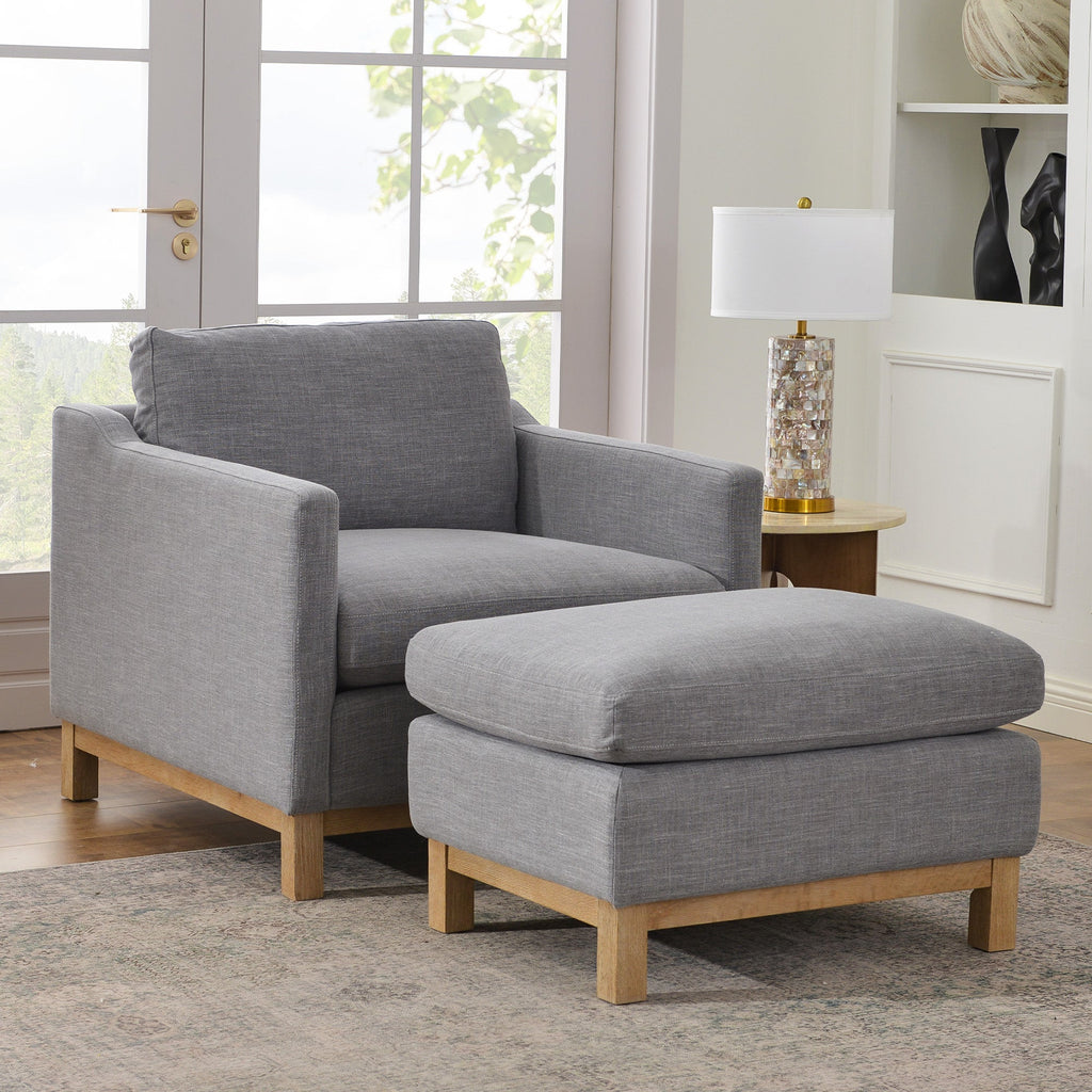 Albert Premium Linen Armchair