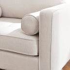 Tiziano Tufted Armchair with Accent Pillows