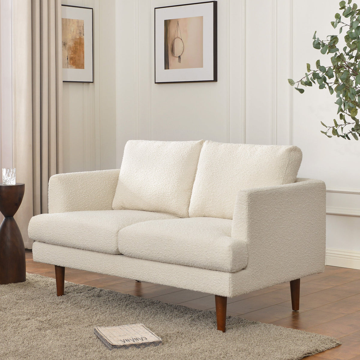 Samuel Tapered Arm Loveseat