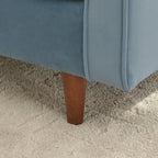 Tiziano Tufted Armchair with Accent Pillows