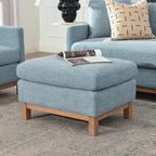 Albert Premium Linen Ottoman
