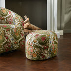 Teratect Exclusive | Olin Botanical Jacquard Ottoman