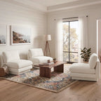 Montyne Bouclé Armless Chair