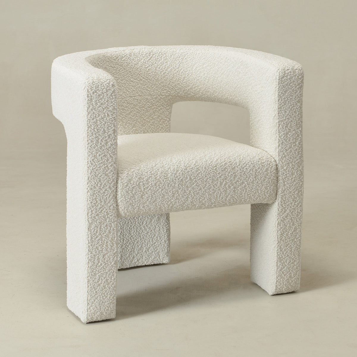 Herbert Modern Bouclé Armchair