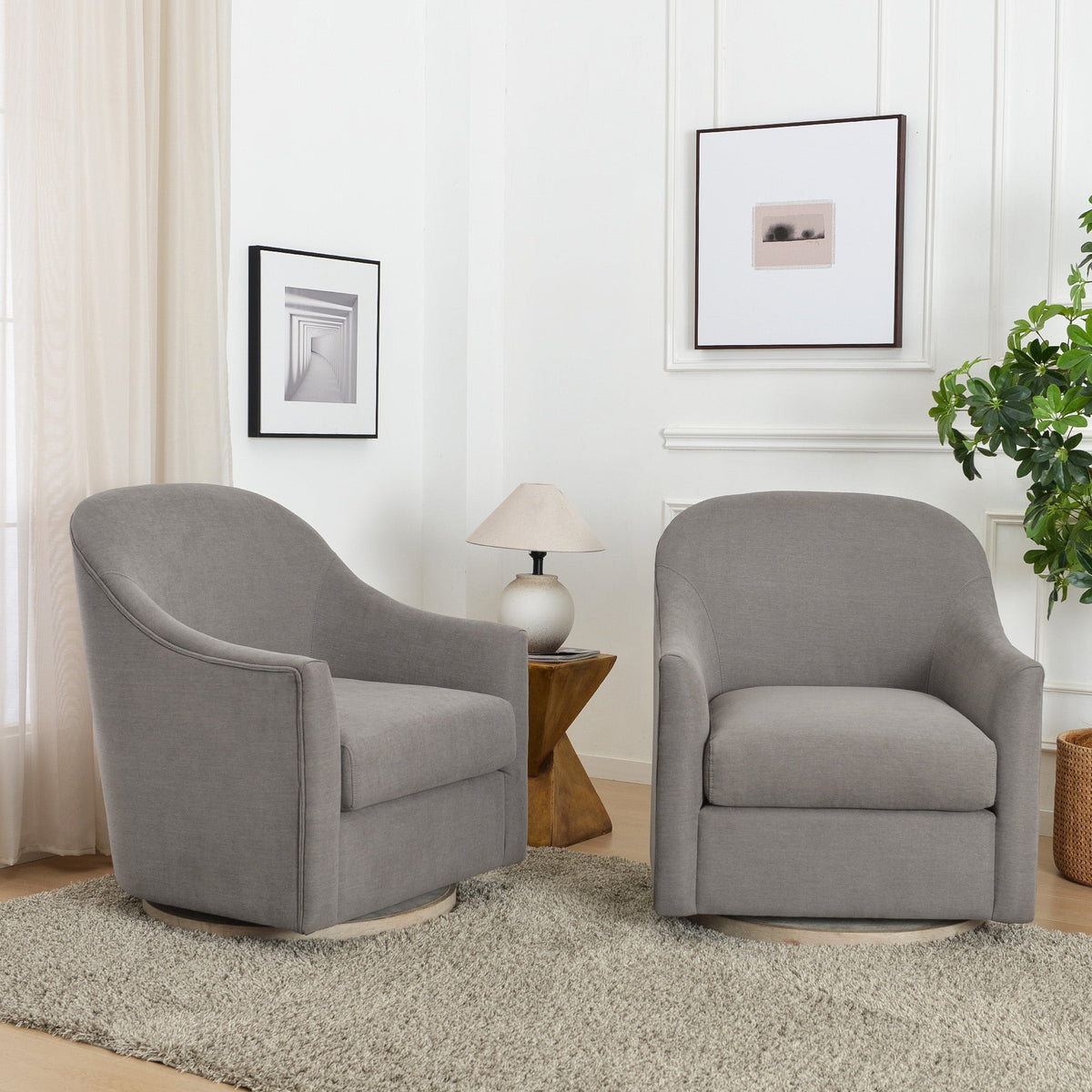 Ethel Swivel Nursery Glider