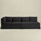 Nelly Slipcover Performance Dining Banquette