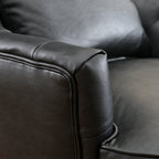 Letitia Faux Leather Wingback Chair